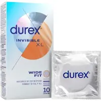 Durex Nude XL - préservatifs extra larges (boîte de 10)