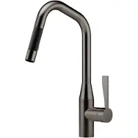 Dornbracht Cuisine - Sync robinet dévier, Pull-Down avec fonction douche, orientable, saillie 240mm, 33875895-99