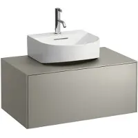 Laufen Tiroir sonar courant, 1 tiroir, pour lavabos à main montés en haut H816341, H816342, découpe centrale, H4054410340421