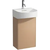 Laufen Lave-mains Sonar de , 1 porte, charnière droite, convient au lavabo 815341, H4054820340411