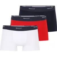 Gant Boxers rouge vif / noir / blanc