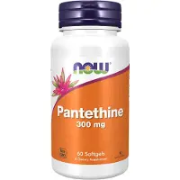 Now Maintenant, les aliments compl tent la pant thine (coenzyme un pr curseur) 300 mg de sant cardiovasculaire * 60 softgels