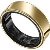 Samsung Galaxy Ring (6, Titane Or), Bague connectée, Or
