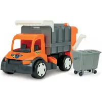 Wader GIGANT Truck Benne à ordures orange- argent