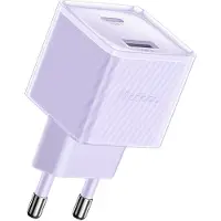 Mcdodo Fast Phone Charger Power Adapter 2X Usb Usb-C 33W Gan Purple