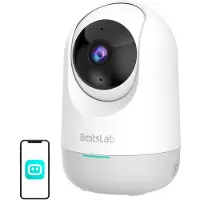 Botslab Caméra intérieure panoramique et inclinable 2E C212 3Mp