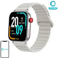 COLMI C8 Max Magnetic Strap Smartwatch Argenté