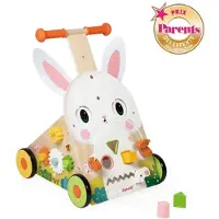 Janod Farm Rabbit Baby Walker Multicolore Enfants