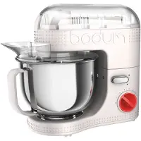 Bodum 11381-913EURO-3 Bistro Robot de cuisine electrique - Bol inox 4,7 l - 700 W - Blanc creme