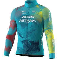 Biemme Xds Astana 2025 Long Sleeve Jersey Bleu M Homme