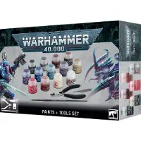 Games Workshop Warhammer 40k - Citadel Paint & Tools Set
