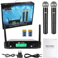 Dingo Dna Kvm 2 Wireless Microphone Argenté