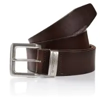 Tom Tailor Ceinture ' JACOB' brun foncé