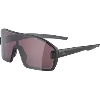 Alpina Unisexe, Lunettes de sport, Bonfire Mag Q+M (Noir mat, Noir, Pink), Noir