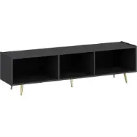 Skye Decor , Jose - Anthracite, TV-Einheit, Anthrazit, 100 % MELAMINBESCHICHICHTETETETE SPANPLATTEN, 180 x 42 x 50 cm