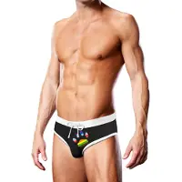 Prowler Maillot De Bain Black Oversized Paw M
