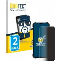 BROTECT Film anti-regards Anti-Spy Privacy Film de protection contre la lumière bleue (Oukitel C36), Téléphone portable : film de protection, Bleu