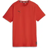 Puma T-Shirt fonctionnel 'Hoops Team' rouge / noir