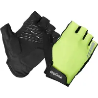 Gripgrab Ride Padded Short Gloves Jaune L Femme