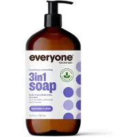 EO Produits , Savon pour tous les corps, 3 en 1, lavande + aloès