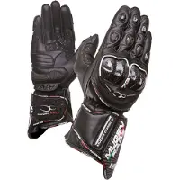 MUGENRACE Bornew Gants Noirs Taille S