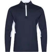 Puma Hommes, Pull-over, Pure 2.0 1/4 Zip, Bleu, (XL)