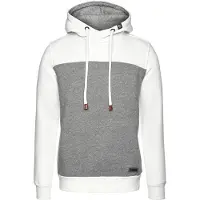 Cipo & Baxx Sweat-shirt gris chiné / blanc