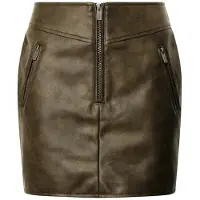 Pepe Jeans pour femme. PL901204 Jupe Griffon verte (S), Casuel, Polyester