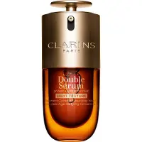 Clarins DOUBLE SERUM TEXTURE LÉGÈRE | Sérum Anti-Âge | Raffermit, Lisse, Illumine et Affine les Pores | Hydratation 24H