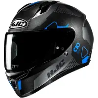 HJC C10 Aspa Noir Gris Bleu Casque Intégral Taille L