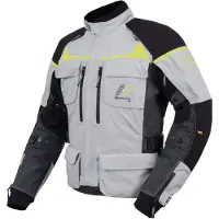 Rukka Ecuado-R Grey Yellow Motorcycle Textile Jacket Taille 64