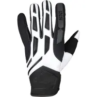 IXS Pandora-Air 2.0 Black White Motocross Gloves Taille L