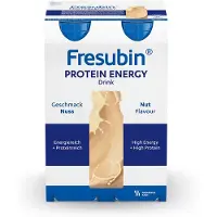Fresenius Fresubin Protein Energy Drink Noix 200 ml | Boîte (4 bouteilles)