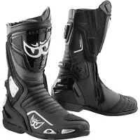 Berik Donington Black Motorcycle Boots Taille 48