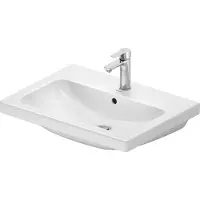 Duravit D-Code lavabo, avec trou pour robinet, avec trop-plein, 650x480x165mm, blanc brillant (480 mm, 650 mm)