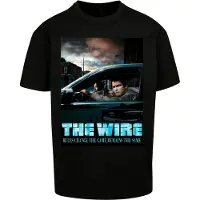 Merchcode T-Shirt 'The Wire Poster' mélange de couleurs / noir