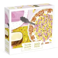 Janod Puzzle Manger et boire - Pâtes au jambon 500 pièces carton