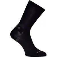 Q36.5 Chaussettes Ultra Long Noir, Taille 44-47