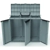 Ecoline 3 Wardrobe Three Doors Gris