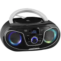 Trevi CMP 588 DAB Analogique DAB, DAB+, FM Noir Lecture de MP3