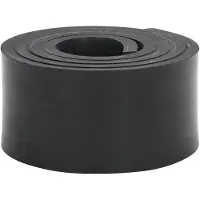 vidaXL Barre en caoutchouc pour chasse-neige Noir 180x10x1 cm