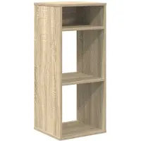 vidaXL Bibliothèque chêne sonoma 34x31x80 cm bois d'ingénierie