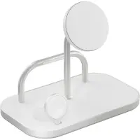 ZENS 4-en-1 Chargeur Sans Fil | Compatible avec Qi2 & MagSafe - Blanc