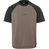 Vaude Loamer Short Sleeve T-shirt Marron,Gris XL Homme