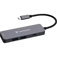 Verbatim 32155 USB-C Essentials Multiport HUB 4-Port