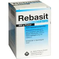 Rebasit mineral poudre pour soutenir l'équilibre acido-basique, 200 g de poudre