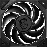MSI MEG Silent Gale P12 (120 mm, 1x), Ventilateur PC, Noir