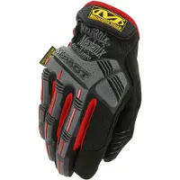 Mechanix Gants M-Pact 52 noir/rouge taille XXL. Velcro, TrekDry, similicuir, paume de la main (XXL)