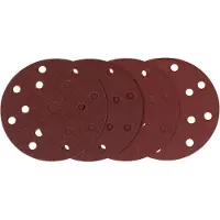 Makita Zubehör D-77235 Schleifscheibe 150 mm Rot Klettverschluss Pro 20 Stück