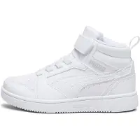 Puma Baskets 'Rebound V6' gris clair / blanc